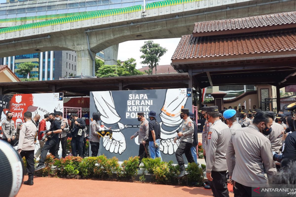 Bhayangkara Mural  Festival demonstrates that Police values freedom of expression