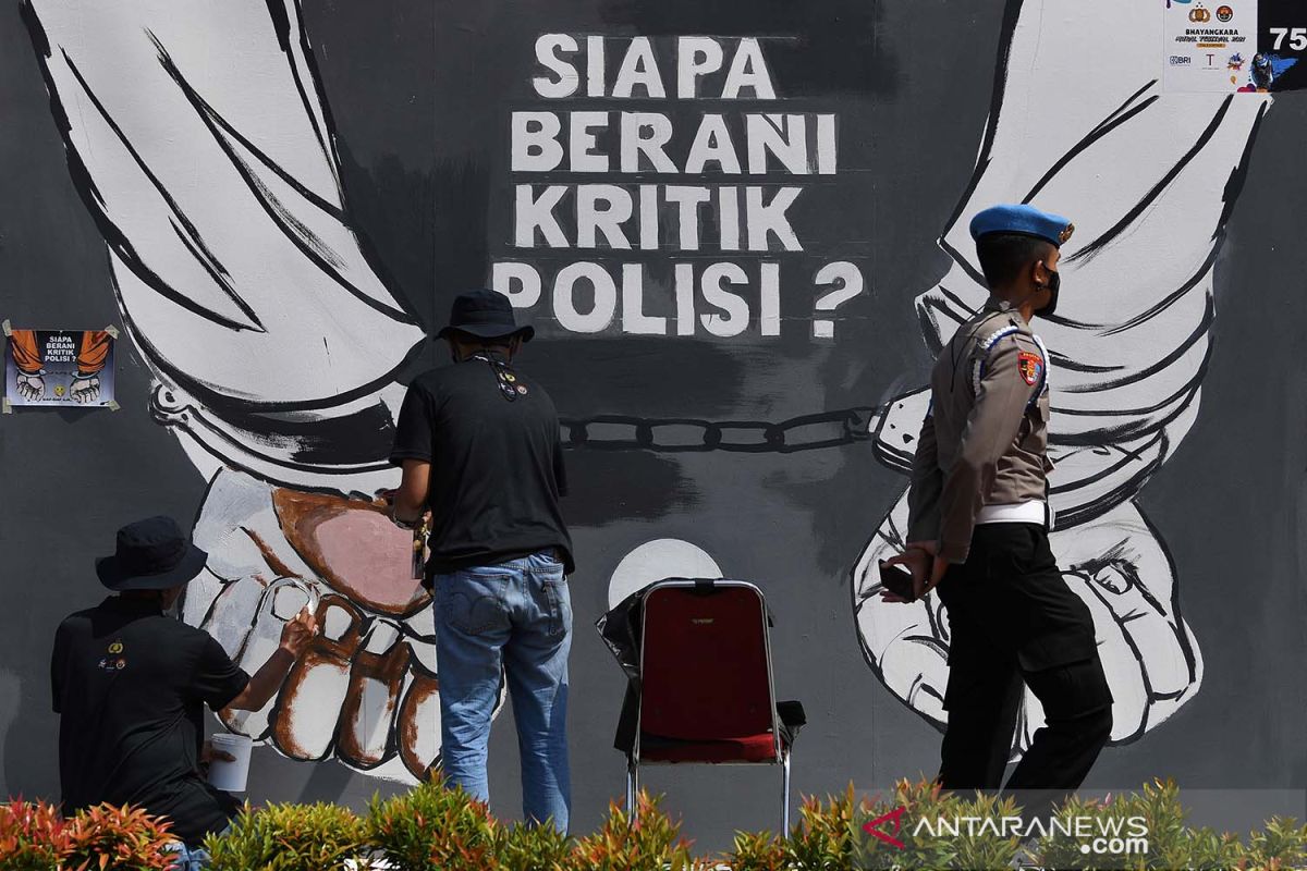 Kepala Polda Lampung buka Festival Mural
