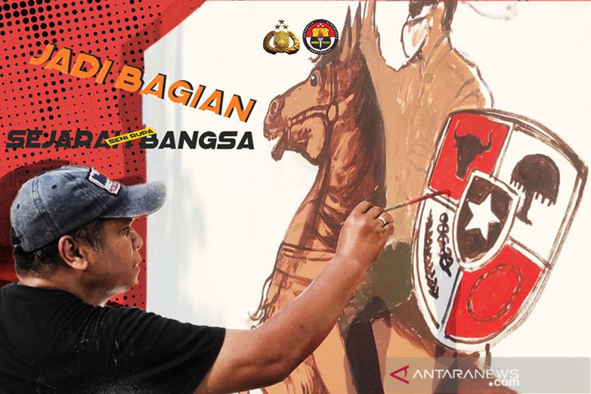 Mantap, kawula muda Bandarlampung ikut festival mural