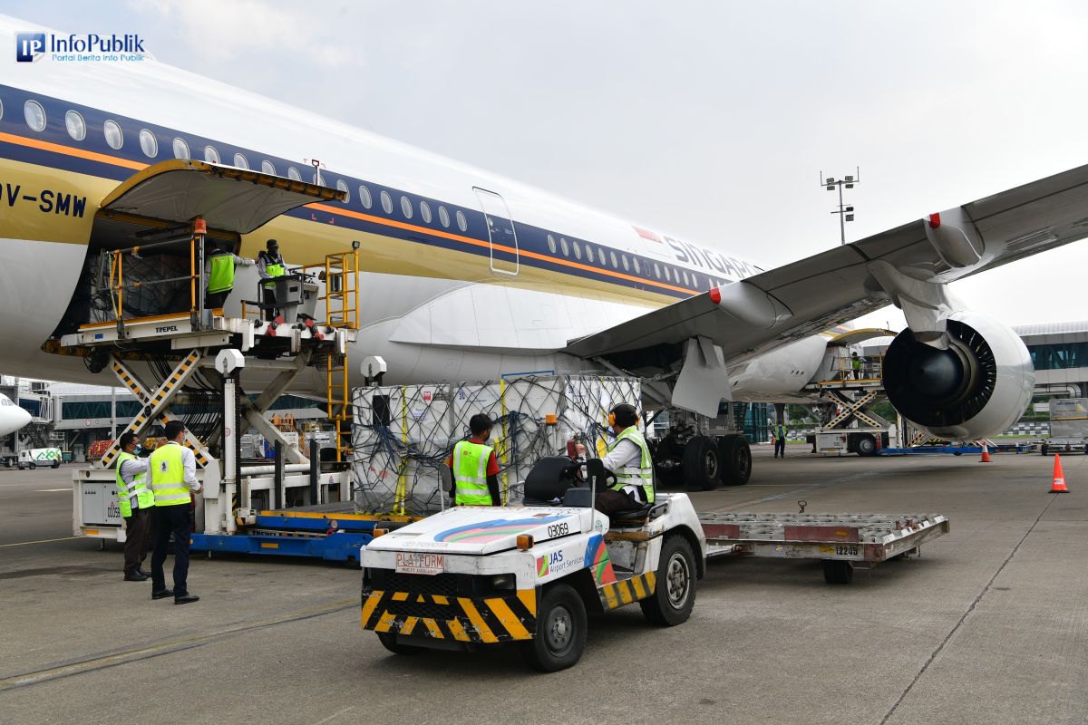 Indonesia menerima 819.600 dosis vaksin Moderna dari Belanda