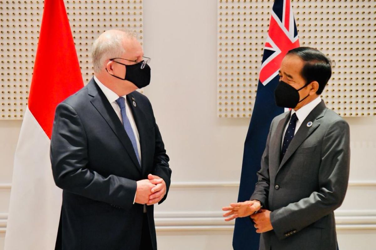 Presiden adakan pertemuan bilateral dengan PM Australia di Roma