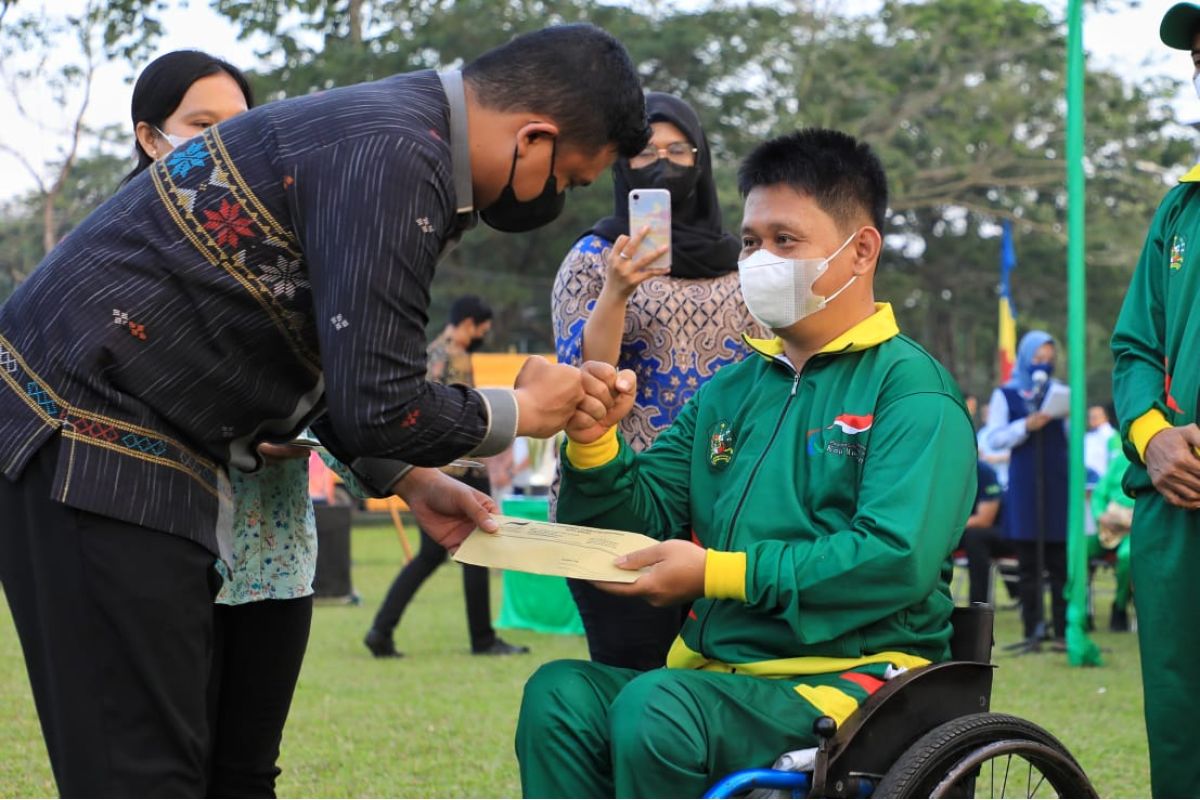 Wali Kota bangga Medan sumbang  separuh jumlah atlet Sumut ke Peparnas