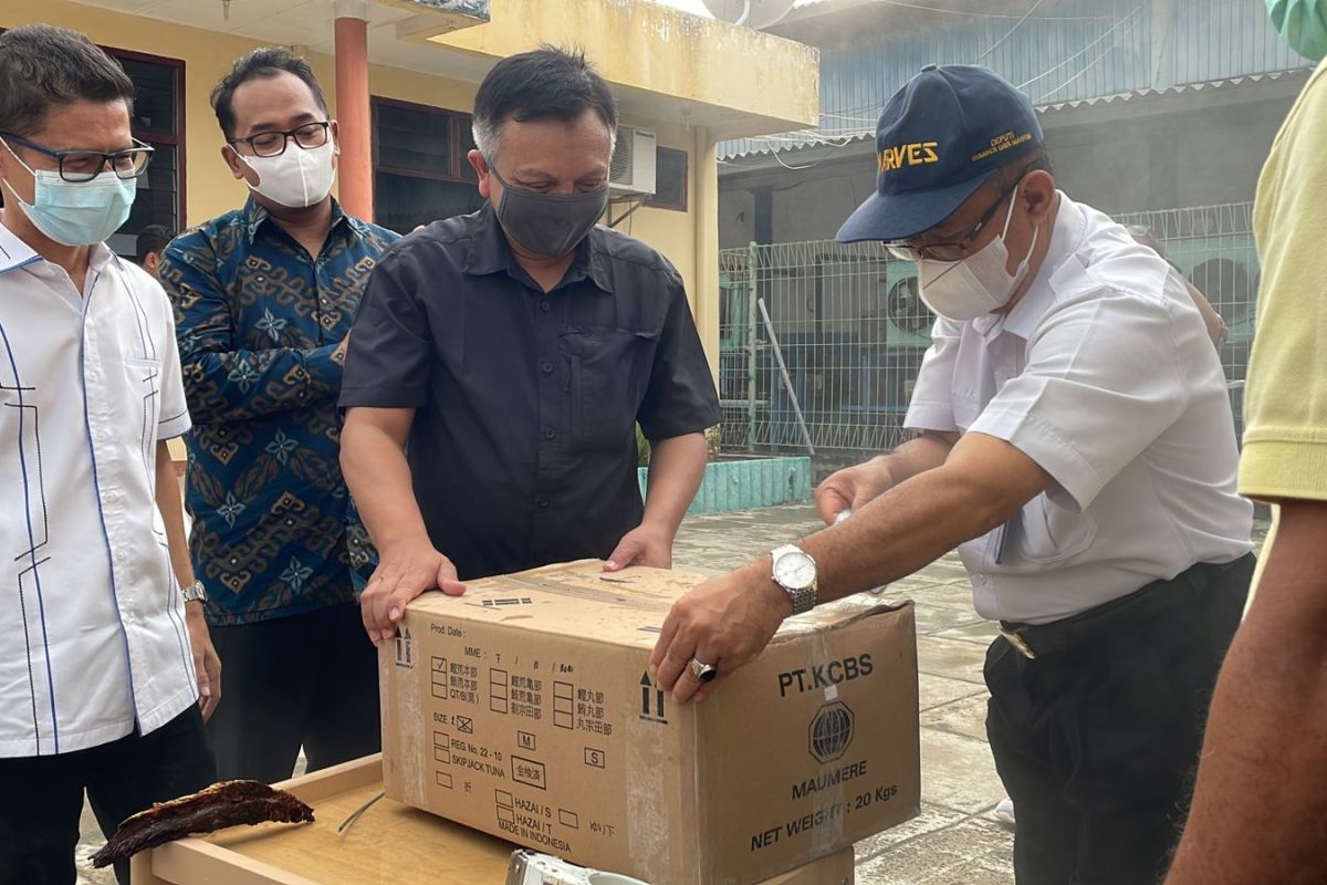 Kemenkop lepas ekspor perdana 15 ton produk tuna dari nelayan NTT