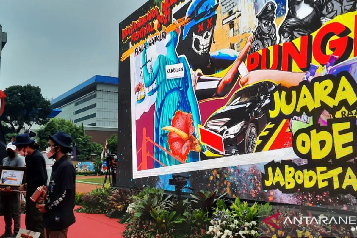 Gelar lomba mural, Kapolri terbuka untuk dikritik