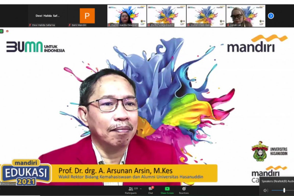 Unhas peringkat tujuh Pekan Ilmiah Mahasiswa Nasional  ke-34