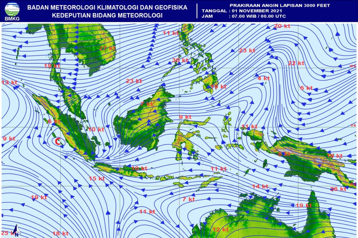 BMKG ingatkan potensi cuaca ekstrem sepekan ke depan