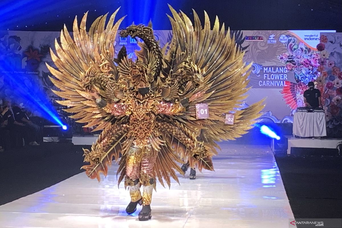 Ajang tahunan Malang Flower Carnival 2021 digelar secara hybrid