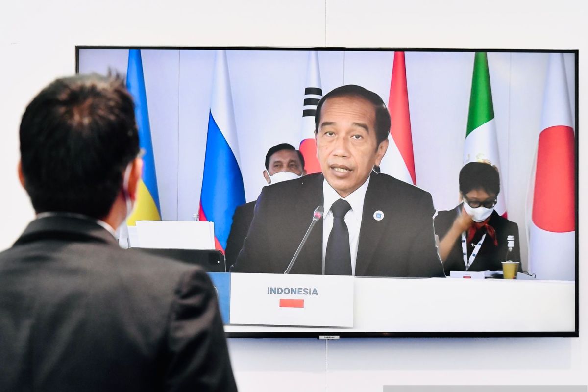 Jokowi: G20 jadi contoh kerja sama atasi perubahan iklim