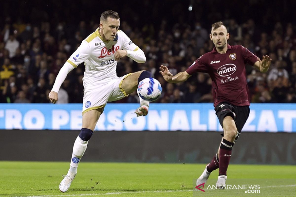 Liga Italia: Napoli bawa pulang tiga poin dari markas Salernitana