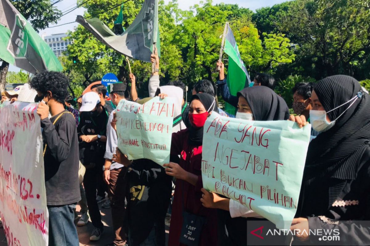 Mahasiswa minta KPK selidiki politik uang proses penetapan Wabup Bekasi