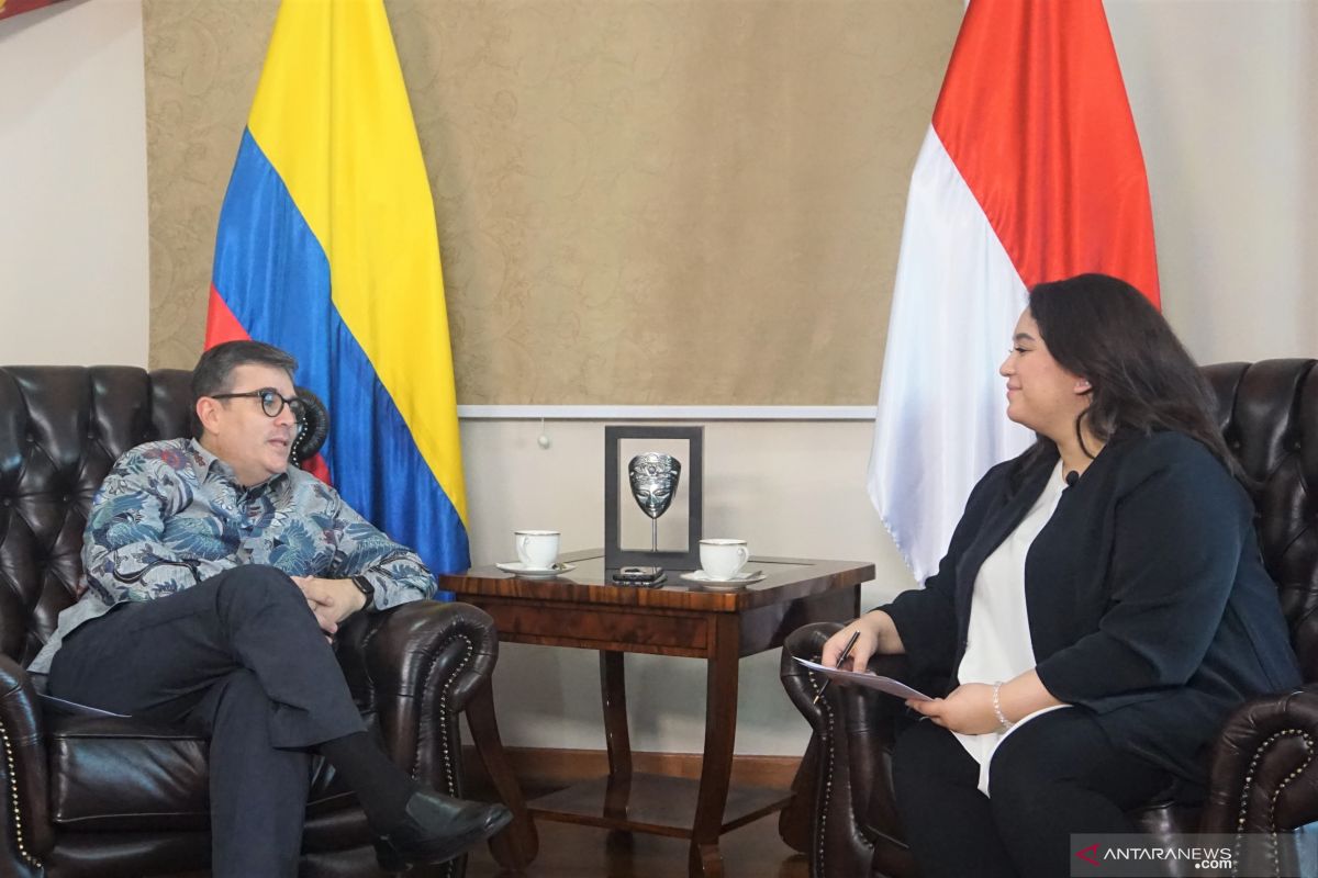 Kolombia tegaskan keinginan perkuat hubungan bilateral dengan Indonesia