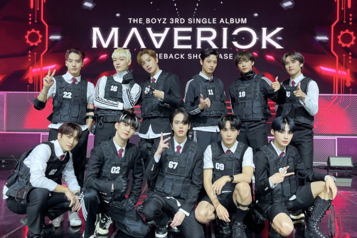 The Boyz unjuk sisi apa adanya melalui "Maverick"