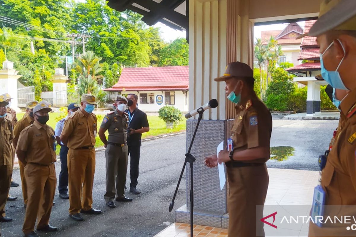 Sekda Merangin mewanti-wanti kasubbag kepegawaiana kawal empat maklumat penting