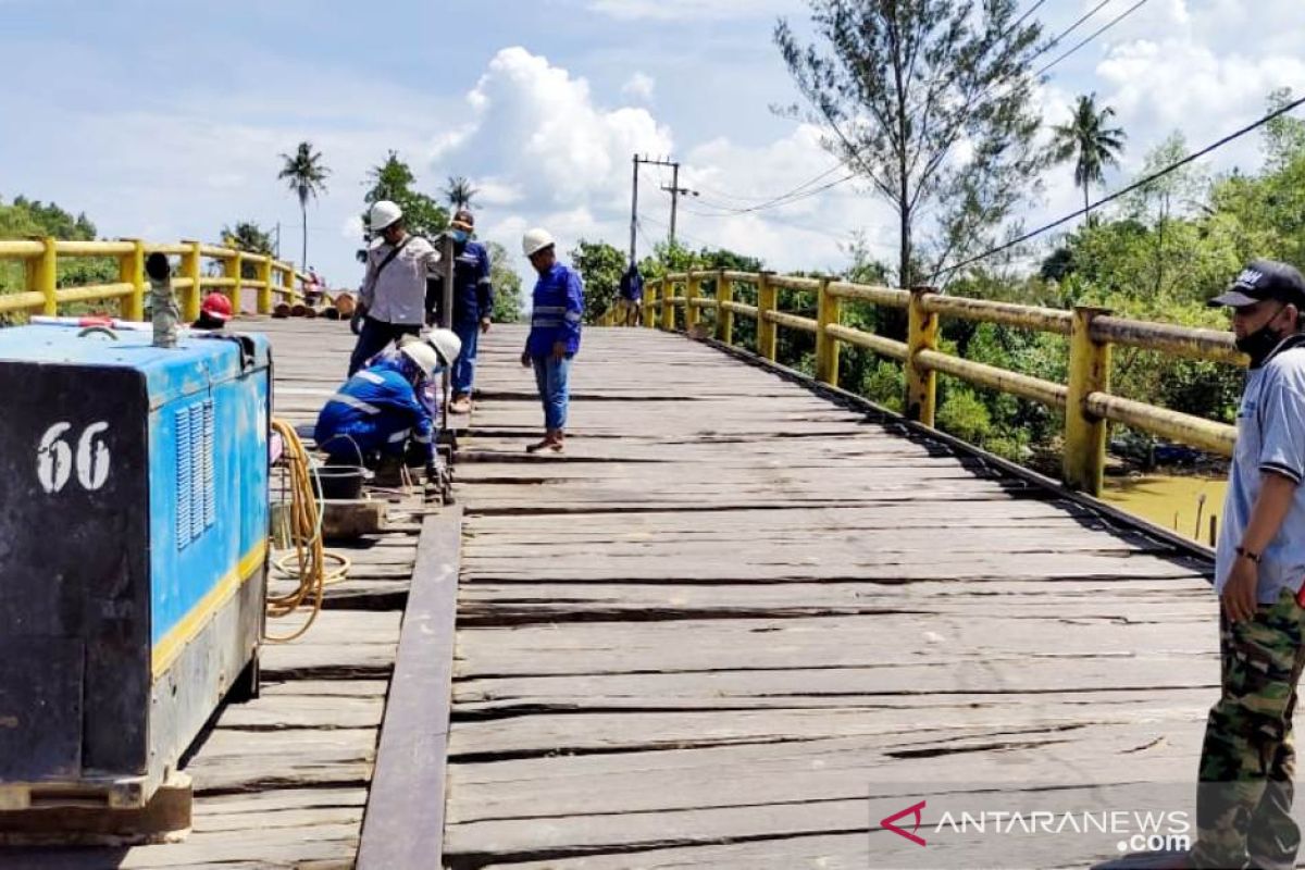 Kukar alokasikan Rp1,5 miliar perbaikan jembatan Sambera-Muara Badak