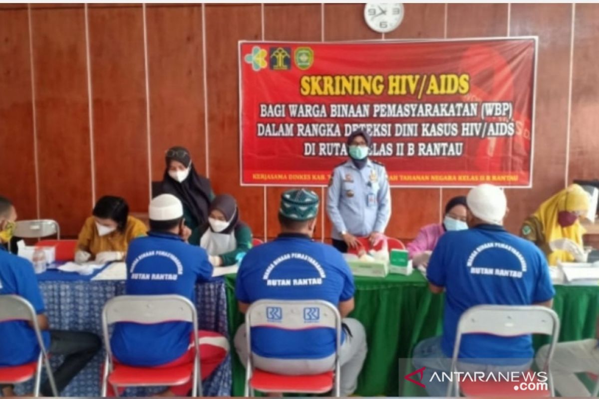 Satu warga binaan Rutan Rantau positif hepatitis C