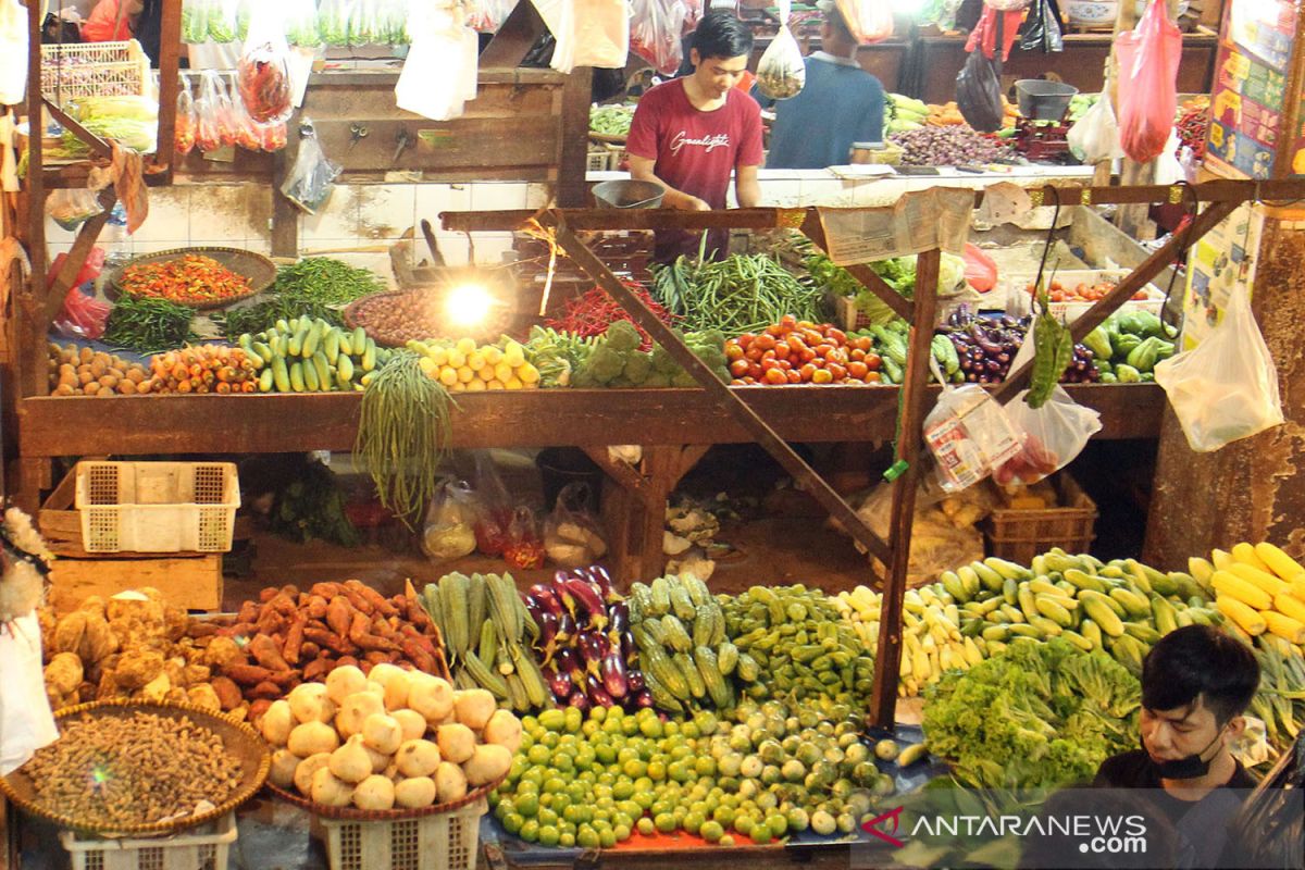 Harga sayuran di pasar tradisional Yogyakarta fluktuatif