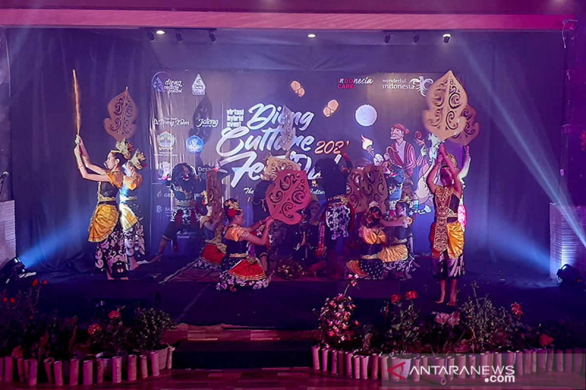 Gelaran "Dieng Culture Festival 2021" suguhkan sendratari Anak Gimbal