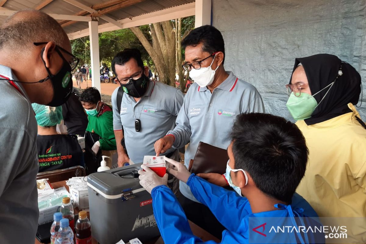 Vaksinasi COVID di Ketapang terkendala gangguan aplikasi Pcare