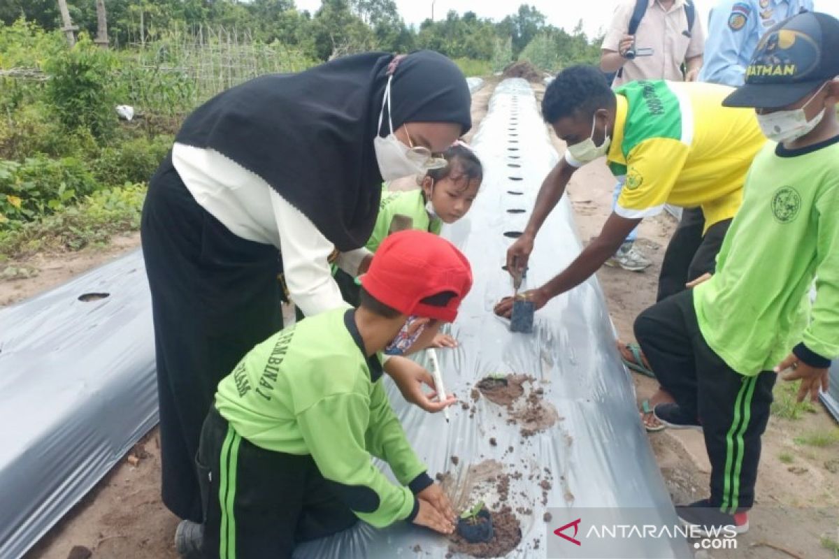 Agrowisata Lapas Sukamara jadi sarana edukasi anak-anak