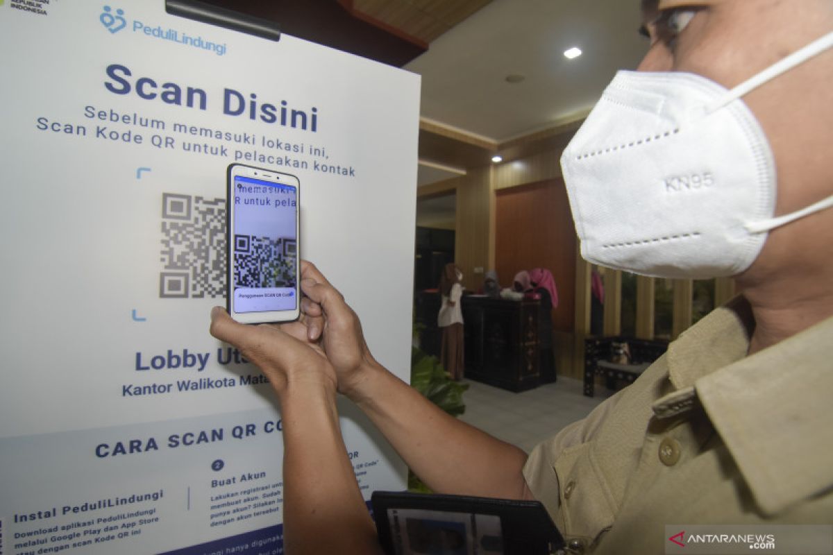 PeduliLindungi identifikasi 18.394 data positif dalam sebulan