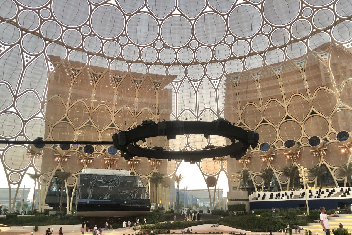 Megahnya Al Wasl Plaza, lokasi National Day RI di Expo 2020 Dubai
