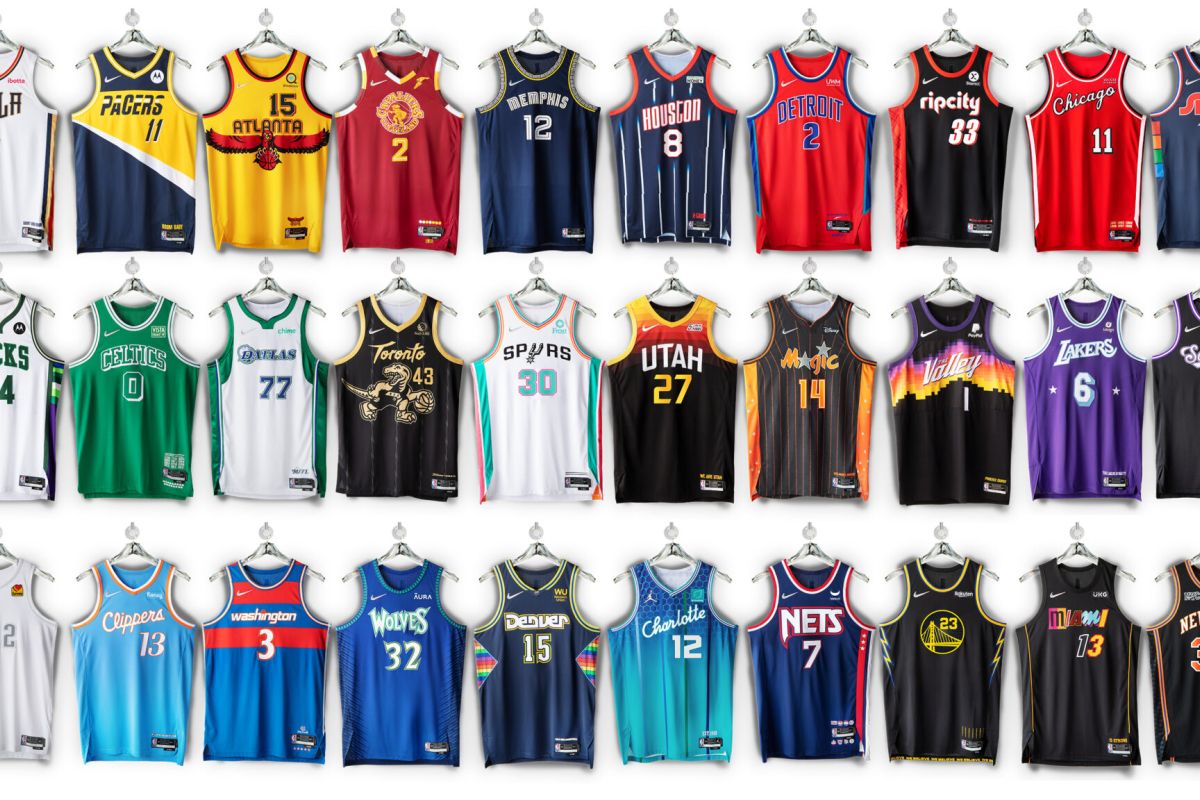 NBA dan Nike luncurkan jersey baru peringati ulang tahun ke-75