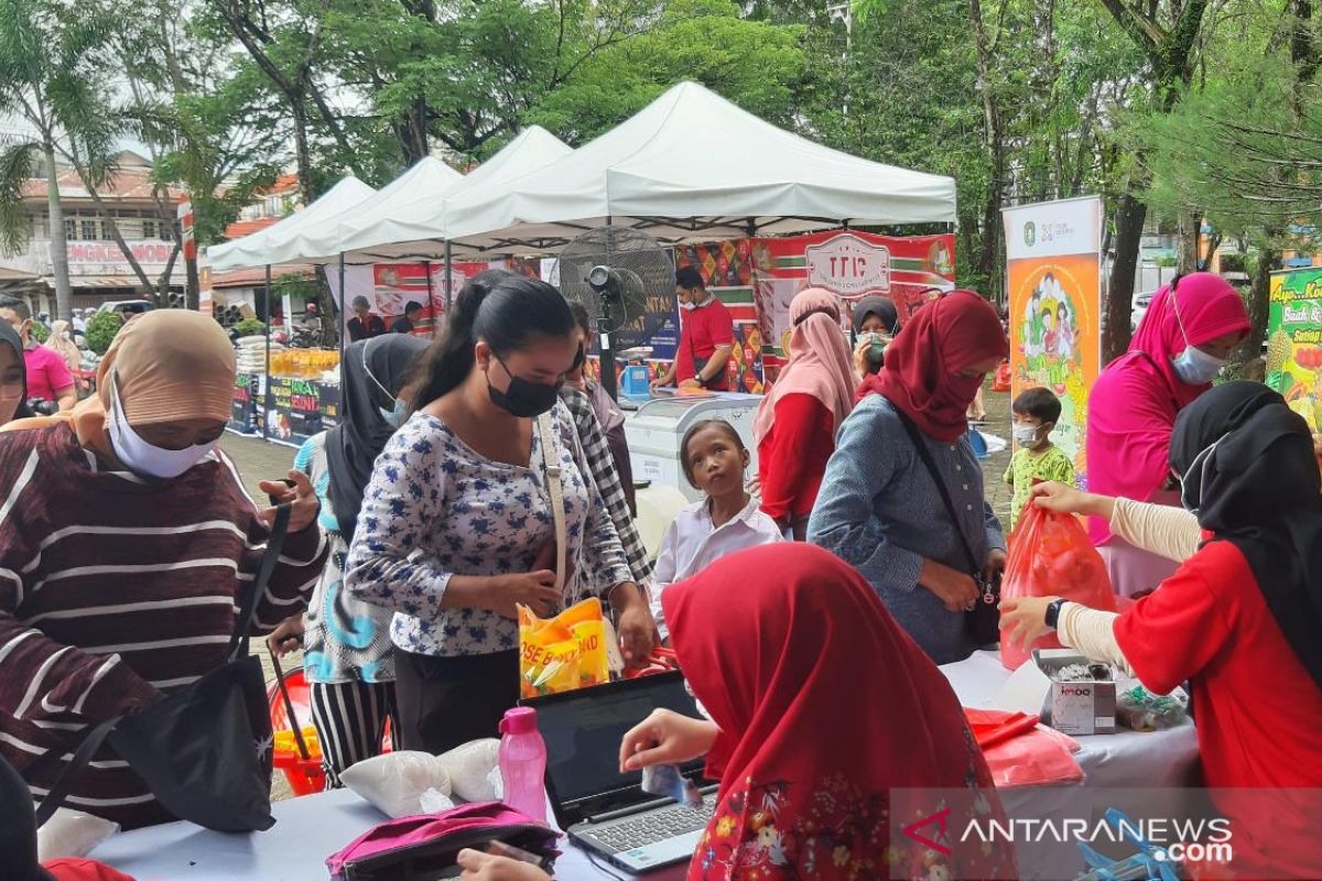 Transaksi menggelar pangan murah momen HPS 2021 di Kalbar Rp3,6 miliar