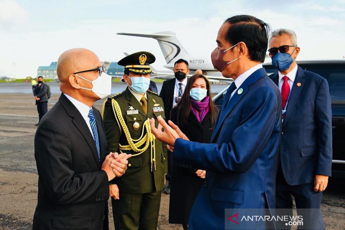 Presiden Jokowi lanjutkan lawatan ke Abu Dhabi