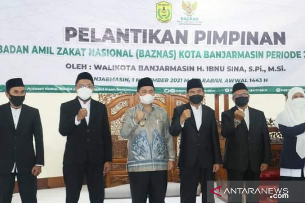 Pengurus baru Baznas Banjarmasin diminta ikut bangkitkan sektor UMKM