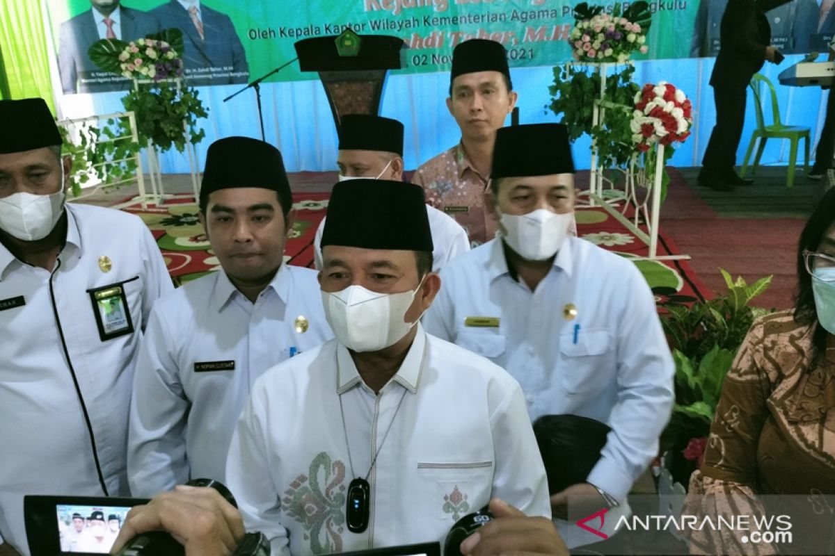 Kemenag: Kehidupan umat beragama di Bengkulu kondusif