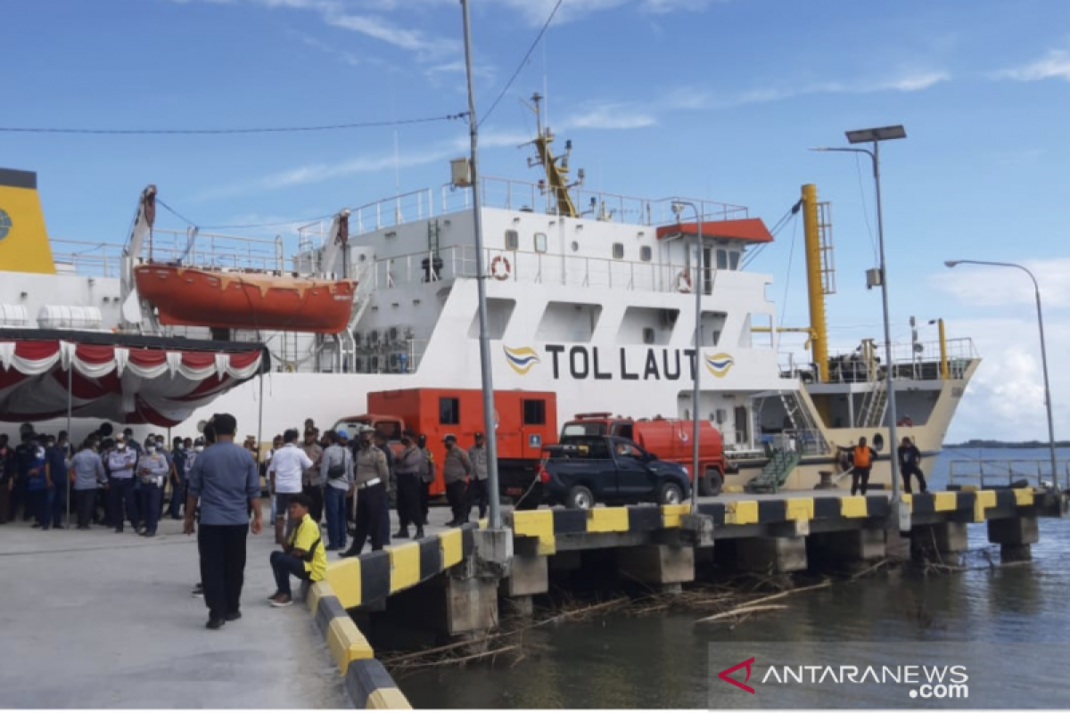 Kapal tol laut baru akan beroperasi Pelabuhan Gorontalo