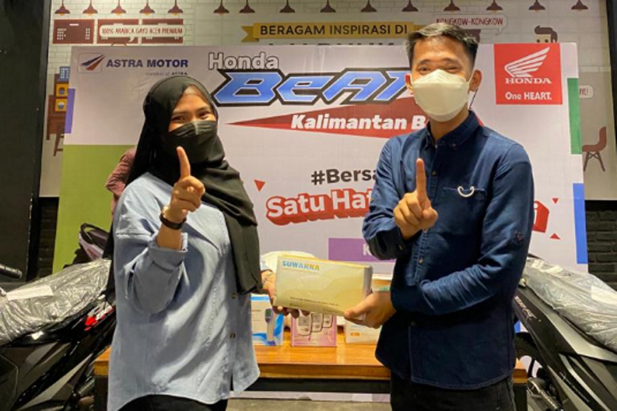 Honda BeAT Day menjadi seru dengan perduli sesama