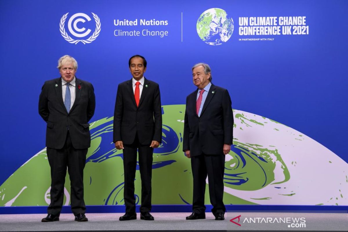 Presiden Jokowi ingin fokus kerja sama dengan Inggris di sektor ekonomi hijau