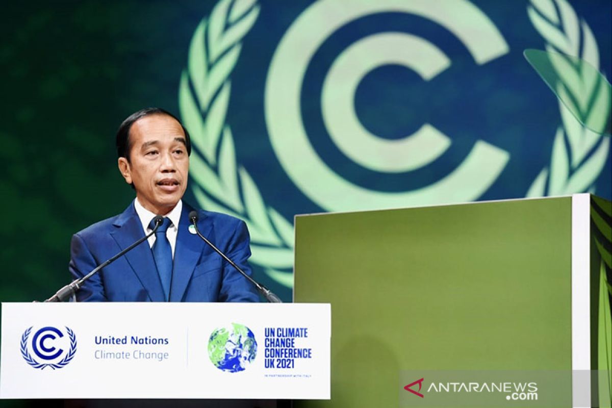 Jokowi pimpin perubahan iklim