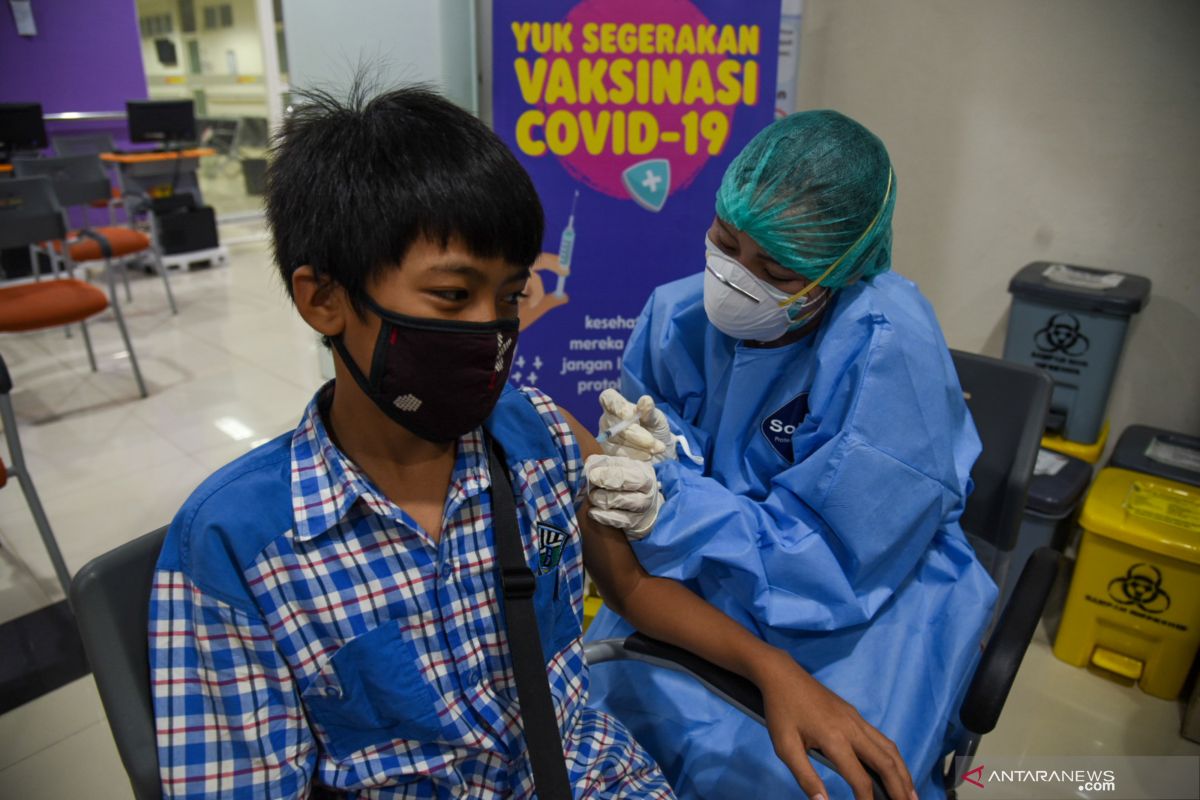 Indonesia butuh tambahan 58,7 juta vaksin COVID-19 untuk anak