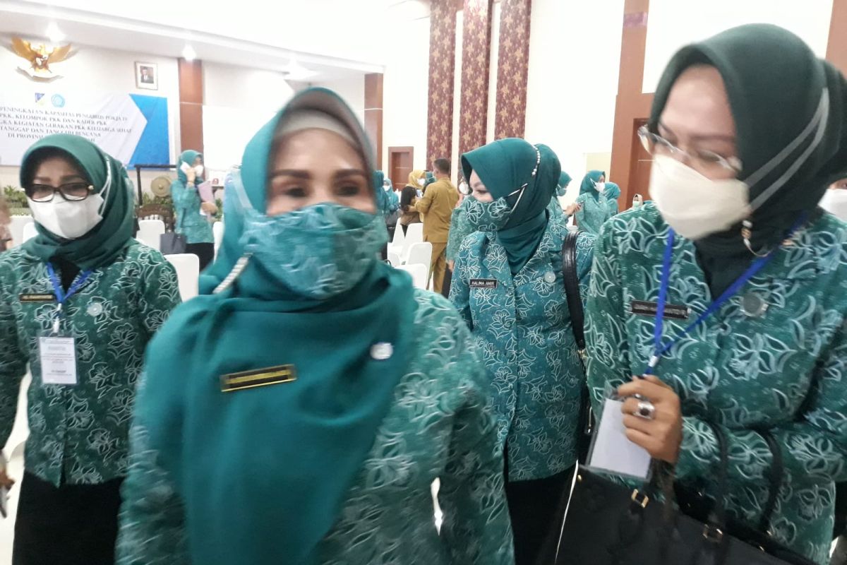 TP-PKK Sulteng  tingkatkan kapasitas kader bangun keluarga sehat