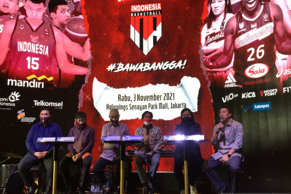 12 pemain dibawa ke kualifikasi Piala Dunia FIBA 2023 di Lebanon