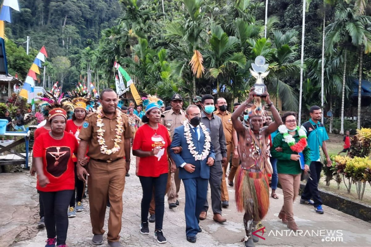 Kampung Aisandami di Kabupaten Teluk Wondama dapat penghargaan Proklim 2021