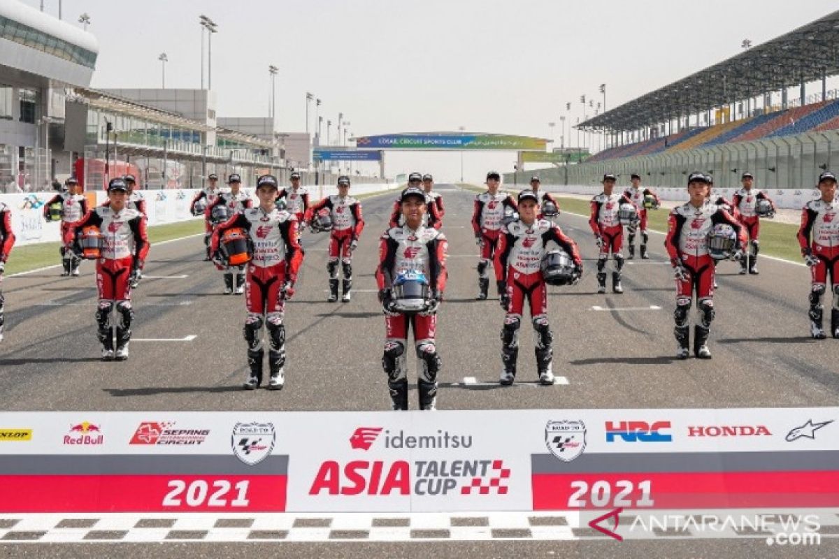 Pebalap Asia Talent Cup tiba di Sirkuit Mandalika 11 Nopember