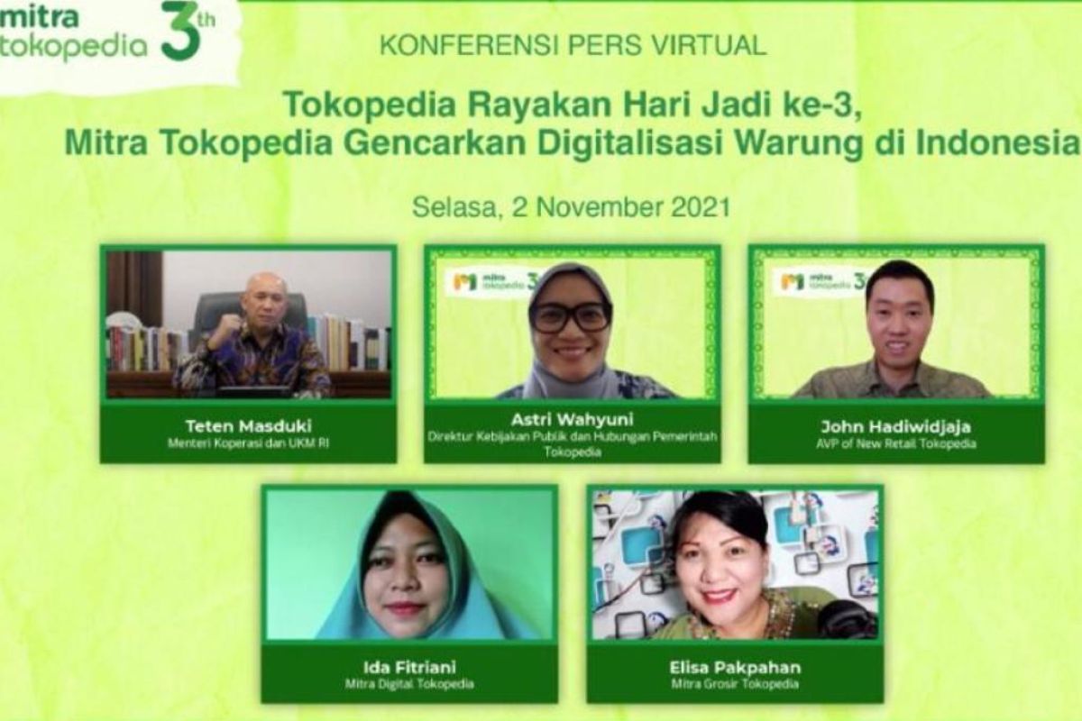 80 persen pengusaha tradisional jadikan Tokopedia usaha tambahan