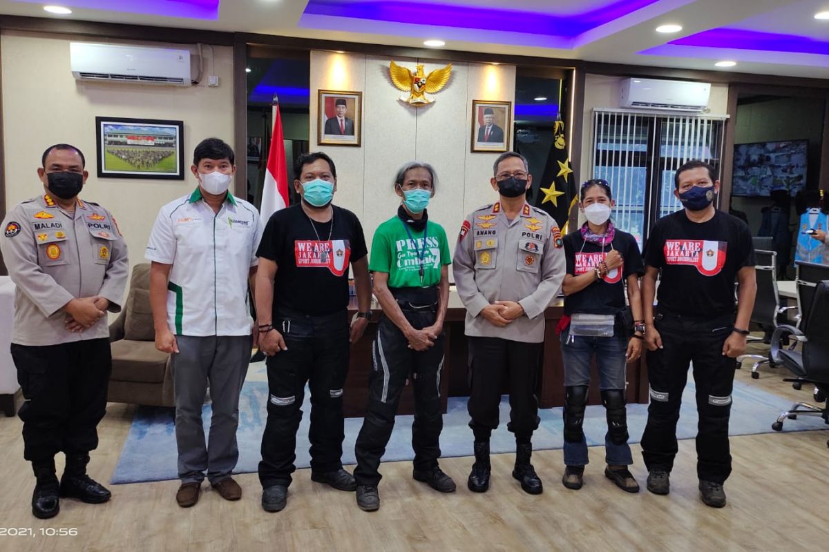 Tim Jelajah Kebangsaan Wartawan lanjut ke rute Sumatera Selatan