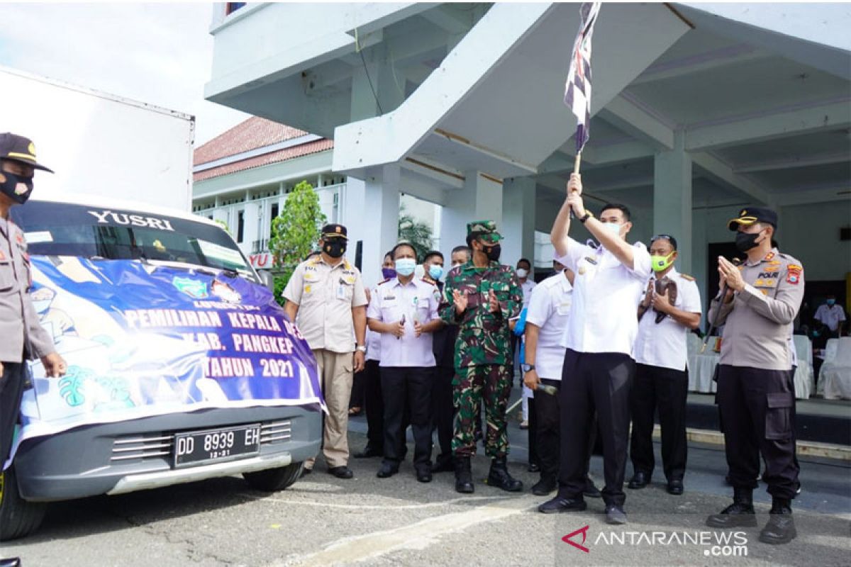 Bupati Pangkep harap pilkades berjalan lancar dan aman