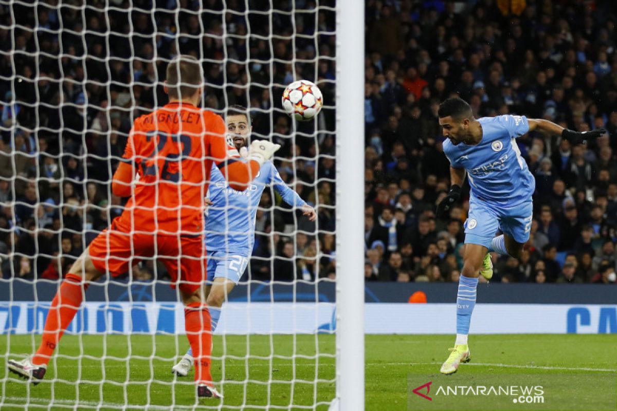 Manchester City menang meyakinkan atas Club Brugge