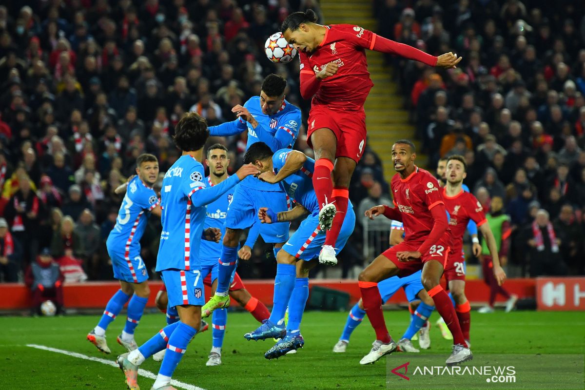 Bungkam Atletico,  Liverpool pastikan lolos sebagai juara Grup B