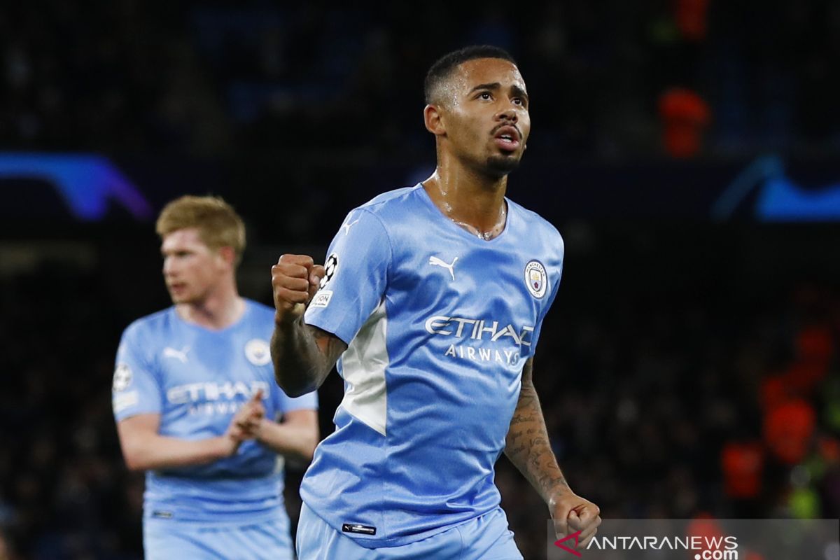 Manchester City menang  4-1 atas Club Brugge