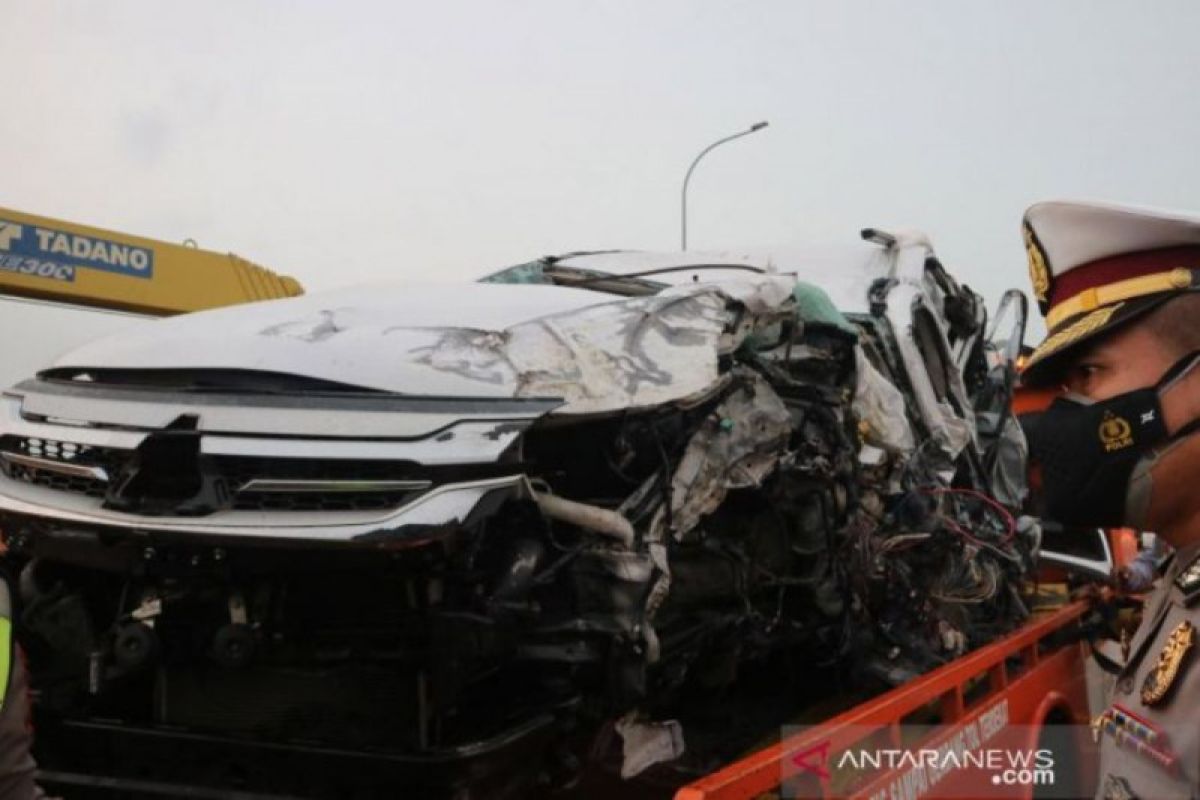 Ini hasil olah TKP kecelakaan mobil Vanessa Angel