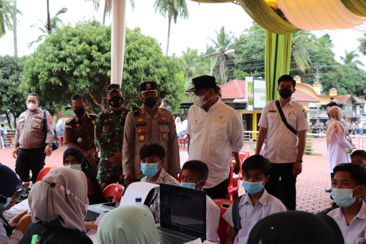 Polres Madina gelar vaksinasi massal untuk masyarakat