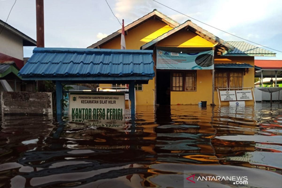Banjir rendam Silat Hilir dan Badau perbatasan Indonesia-Malaysia