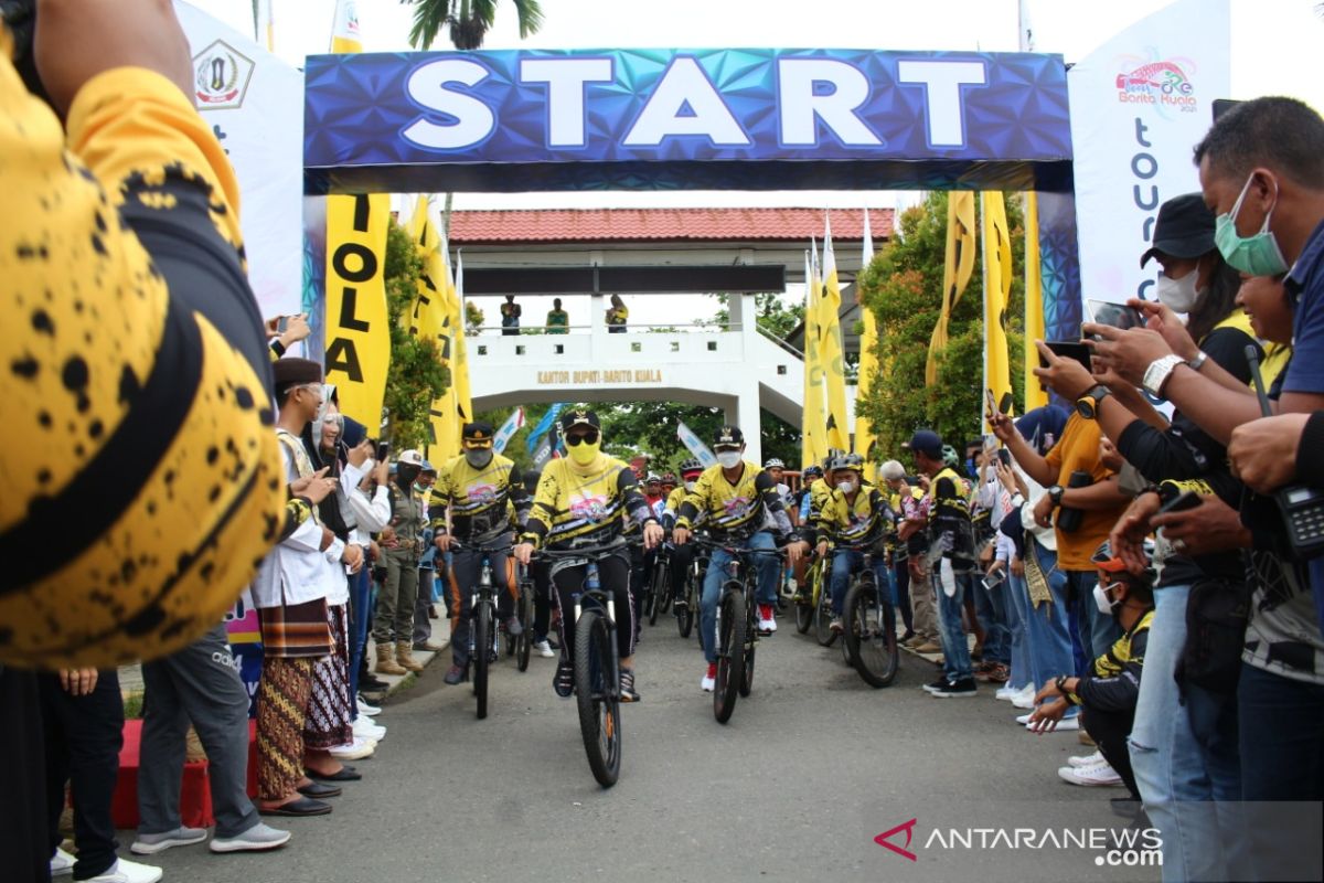 1.588 peserta meriahkan Tour de Barito Kuala