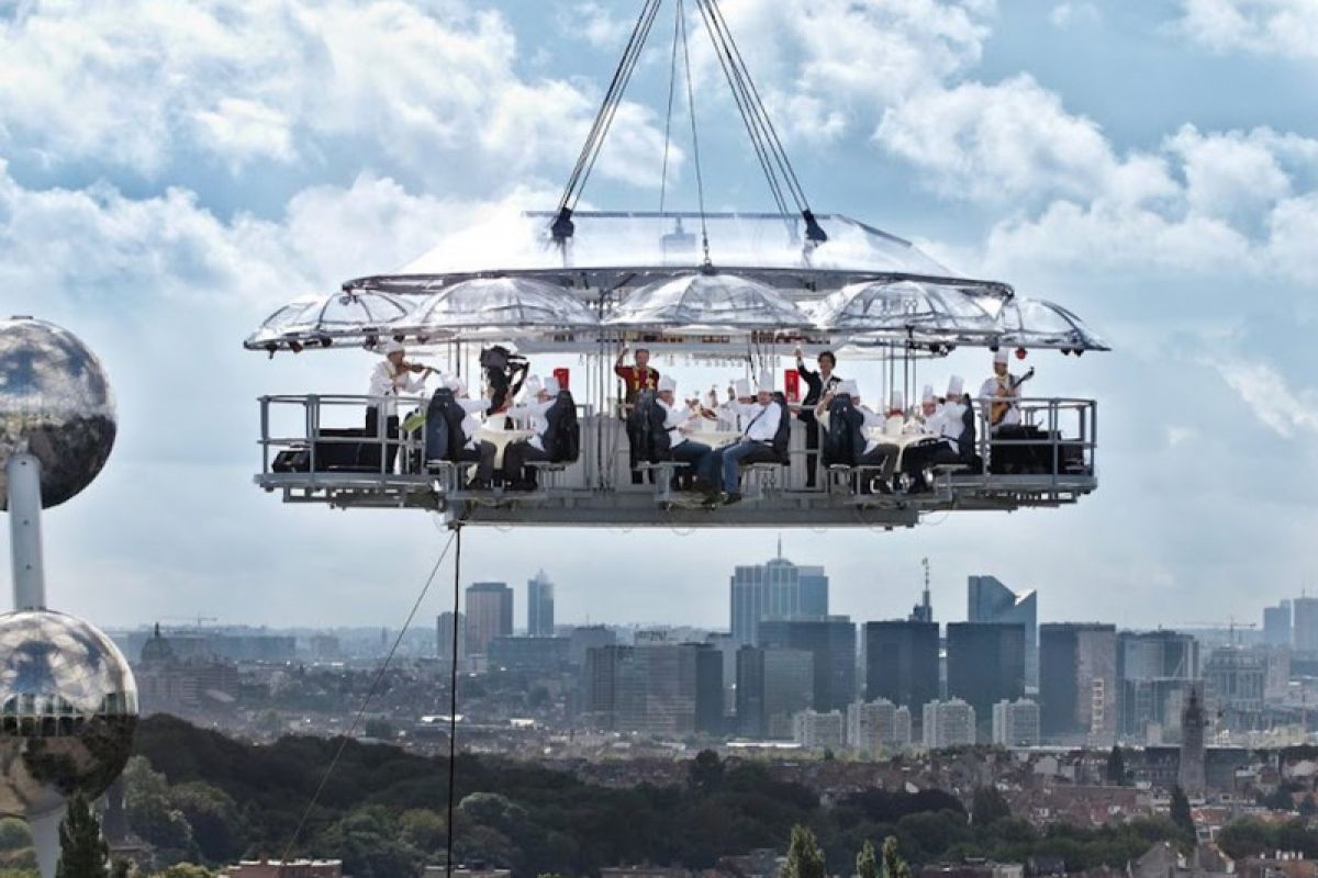 Lounge in The Sky siap tawarkan santap kuliner di langit Jakarta